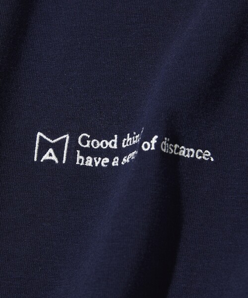 Firsthand（ファーストハンド）の「MA Firsthand/マ ファーストハンド BASIC LOGO POLO ONEPIECE / ベーシック ロゴ ワンポイント刺繍  ポロワンピース / 半袖ポロ ロングワンピース（ワンピース・レディース・ブラウン/ホワイト/ネイビー・FREE）」の14枚目の写真