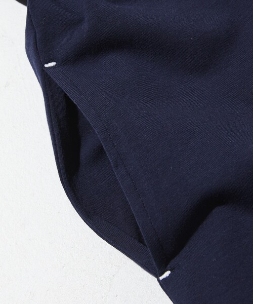 Firsthand（ファーストハンド）の「MA Firsthand/マ ファーストハンド BASIC LOGO POLO ONEPIECE / ベーシック ロゴ ワンポイント刺繍  ポロワンピース / 半袖ポロ ロングワンピース（ワンピース・レディース・ブラウン/ホワイト/ネイビー・FREE）」の16枚目の写真