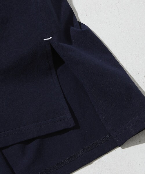 Firsthand（ファーストハンド）の「MA Firsthand/マ ファーストハンド BASIC LOGO POLO ONEPIECE / ベーシック ロゴ ワンポイント刺繍  ポロワンピース / 半袖ポロ ロングワンピース（ワンピース・レディース・ブラウン/ホワイト/ネイビー・FREE）」の17枚目の写真