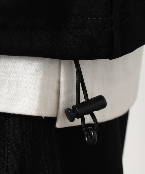 Grand PARK（グランドパーク）の「圧縮マイクロカノコ半袖パーカー（パーカー・メンズ・ネイビー/ホワイト/ブラック・MEDIUM/LARGE/X-LARGE）」の12枚目の写真