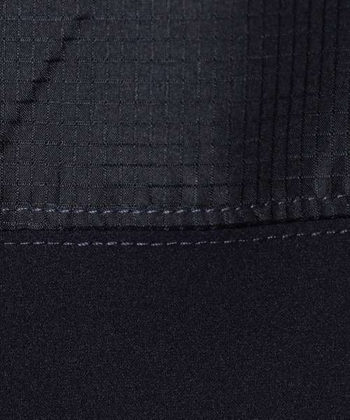 Grand PARK（グランドパーク）の「圧縮マイクロカノコ半袖パーカー（パーカー・メンズ・ネイビー/ホワイト/ブラック・MEDIUM/LARGE/X-LARGE）」の18枚目の写真