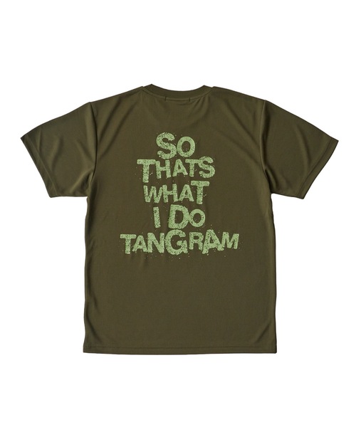 TANGRAM(タングラム)の「ZOZOTOWN 限定 DRY TOUCH GRAFFITI TEE(Tシャツ/カットソー・メンズ・ホワイト/ライトカーキ/ブラック・S/M/L/XL)」の3枚目の写真