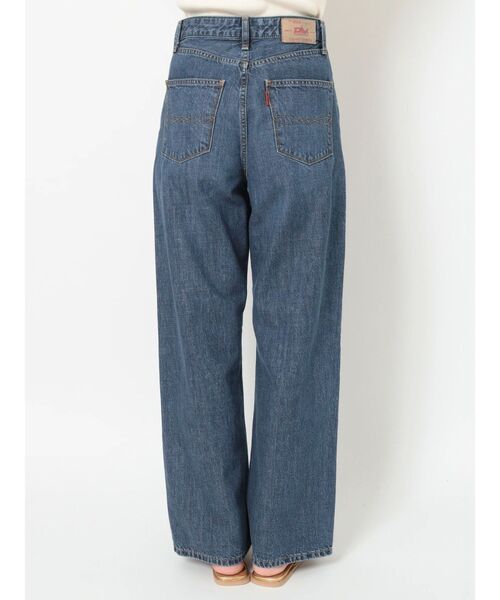 Ungrid(アングリッド)の「ハイウエストオーガニックコットンルーズデニム(デニムパンツ・レディース・ブルー・24inch/25inch/26inch)」の4枚目の写真