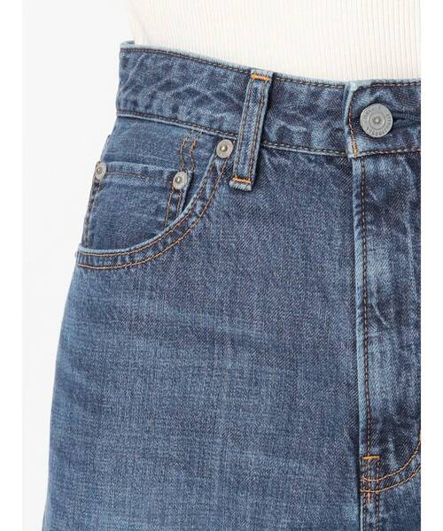 Ungrid(アングリッド)の「ハイウエストオーガニックコットンルーズデニム(デニムパンツ・レディース・ブルー・24inch/25inch/26inch)」の5枚目の写真