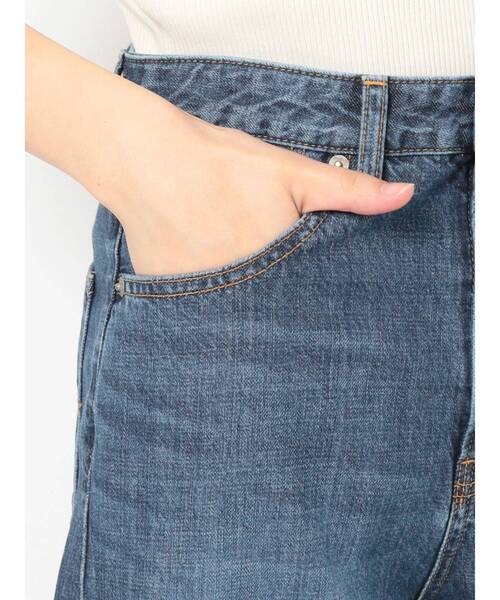Ungrid(アングリッド)の「ハイウエストオーガニックコットンルーズデニム(デニムパンツ・レディース・ブルー・24inch/25inch/26inch)」の7枚目の写真
