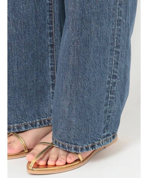 Ungrid(アングリッド)の「ハイウエストオーガニックコットンルーズデニム(デニムパンツ・レディース・ブルー・24inch/25inch/26inch)」の8枚目の写真