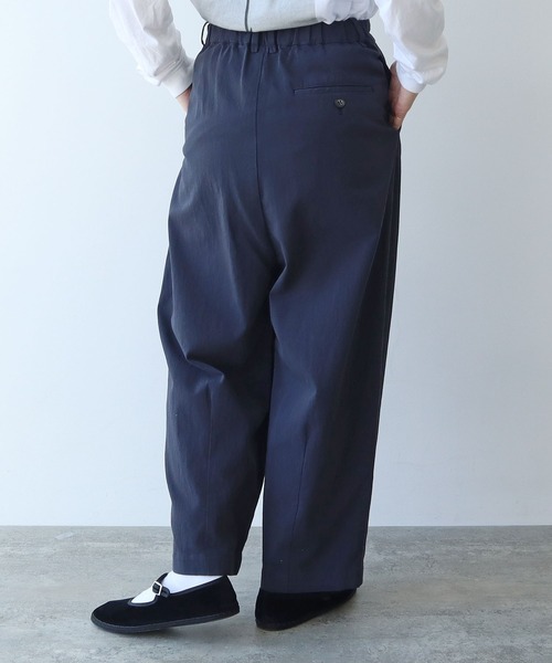 yuni(ユニ )の「60/2強撚コットン テーパードパンツ(その他パンツ・レディース・ライトピンク/ネイビー/ライトグレー・SMALL/MEDIUM)」の13枚目の写真