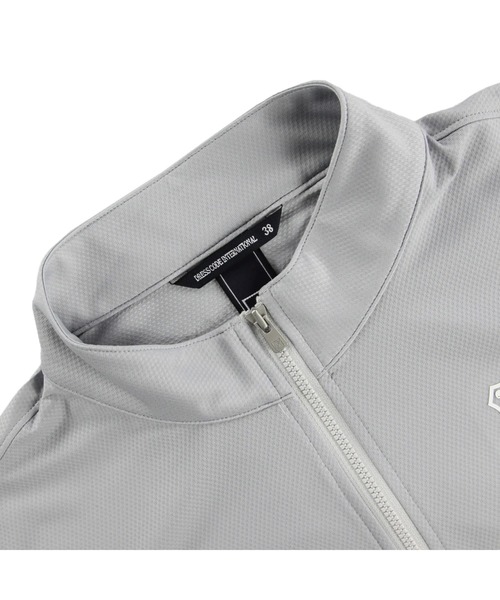 ZOY(ゾーイ)の「WOMENS TWINCOT UVメッシュ ブルゾン(ブルゾン・レディース・ホワイト/グレー・SMALL/LARGE/MEDIUM)」の7枚目の写真
