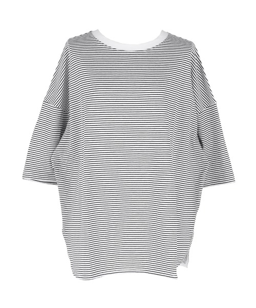 coca（coca）（コカ）の「OE天竺5分袖ビッグTシャツ（Tシャツ/カットソー・レディース・B/A・S/XL/M/L）」の22枚目の写真