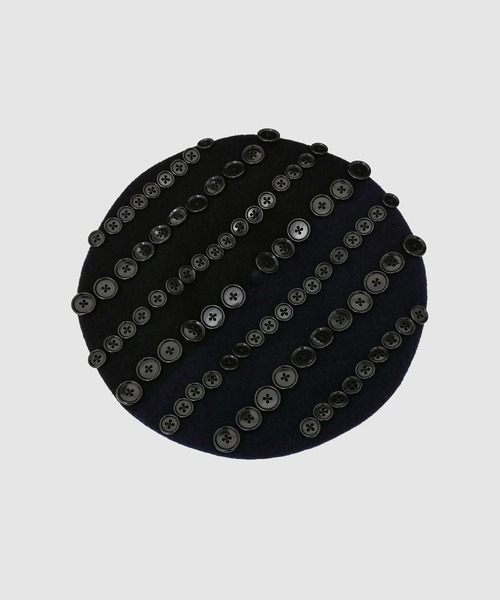 TAKAHIROMIYASHITATheSoloIst.（タカヒロミヤシタザソロイスト）の「two-tone beret.（ハンチング/ベレー帽・メンズ・ブラック系その他/ブラック×レッド/レッド系その他・M(58㎝)）」の9枚目の写真