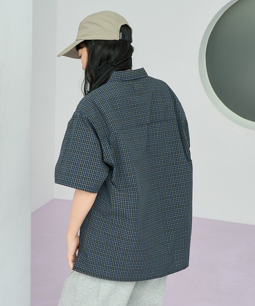 ブラウス シャツ Foxfire × FREAK'S STORE/フォックスファイヤー別注Pucker Short Sleeve Shirts/パッカ セール】Foxfire × FREAK'S STORE/フォックスファイヤー別注