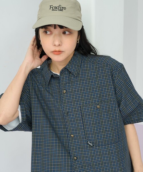 Foxfire × freak’s store チェックシャツ Foxfire シャツ Foxfire/フォックスファイヤー 別注