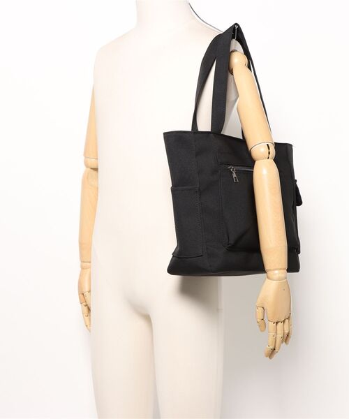 VIBGYOR（ヴィブジョー）の「FReePLACe/A4サイズ トートバッグ X12442（トートバッグ・レディース・ベージュ/ブラック/アイボリー・FREE）」の10枚目の写真