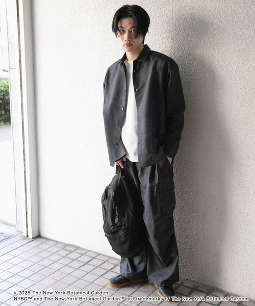 SENSE OF PLACE by URBAN RESEARCH（センスオブプレイスバイアーバンリサーチ）の「NYBG　リップストップカーゴ（その他パンツ・メンズ・ブラック/ベージュ/カーキ・MEDIUM/LARGE）」の9枚目の写真