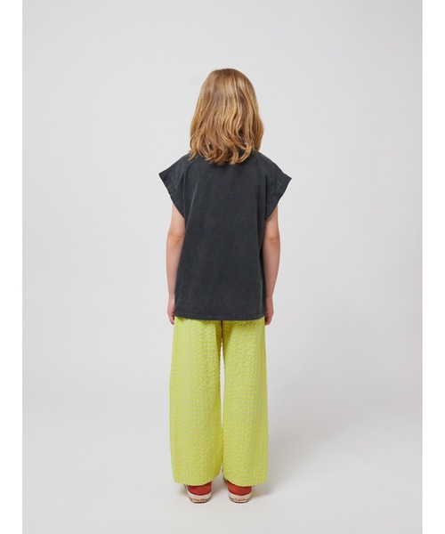 BOBO CHOSES(ボボショーズ)の「Joy Is sleveless T-shirt(Tシャツ/カットソー・キッズ・ブラック・100/110/120/130)」の5枚目の写真