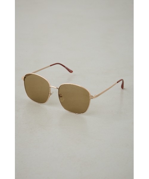 AZUL by moussy（アズールバイマウジー）の「メタルフレームアイウェア（メガネ・レディース・クリア/ブラウン・FREE）」の16枚目の写真