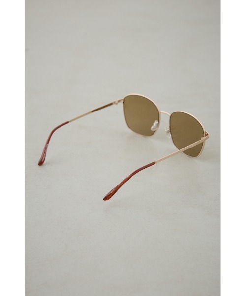 AZUL by moussy（アズールバイマウジー）の「メタルフレームアイウェア（メガネ・レディース・クリア/ブラウン・FREE）」の14枚目の写真