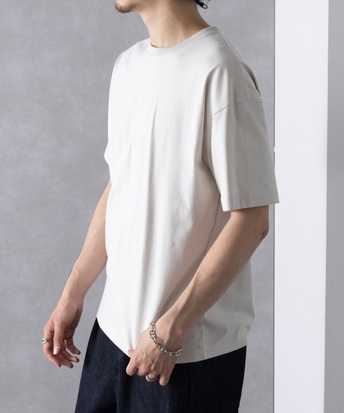 UNIVERSAL OVERALL(ユニバーサルオーバーオール)の「【UNIVERSAL OVERALL】UO 2PパックワイドヘビーウェイトショートスリーブTEE UVOP-002B(Tシャツ/カットソー・レディース・ブラック/グレー/ホワイト・S/M/L/XL)」の15枚目の写真