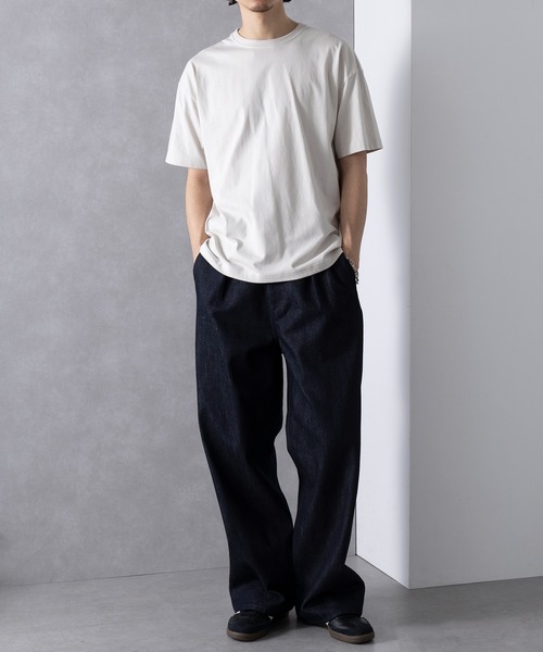 ツーピースセット 半袖無地UネックTシャツショール付き＋パンツ 楽天市場】【24H限定！1点でも全品半額！】 【1590円！2点買い