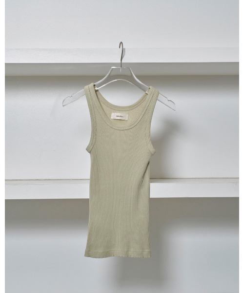 今期 TODAYFUL 　Seamless Rib Tanktop　タグ付き SEAMLESS RIB TANKTOP|シームレスリブタンクトップシームレスリブ