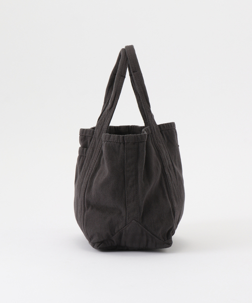 JOURNAL STANDARD LUXE(ジャーナルスタンダード ラックス)の「【ARMEN】CANVAS TOTE OVERDYE MINI(トートバッグ・レディース・ネイビー/ブラウン系その他・FREE)」の5枚目の写真