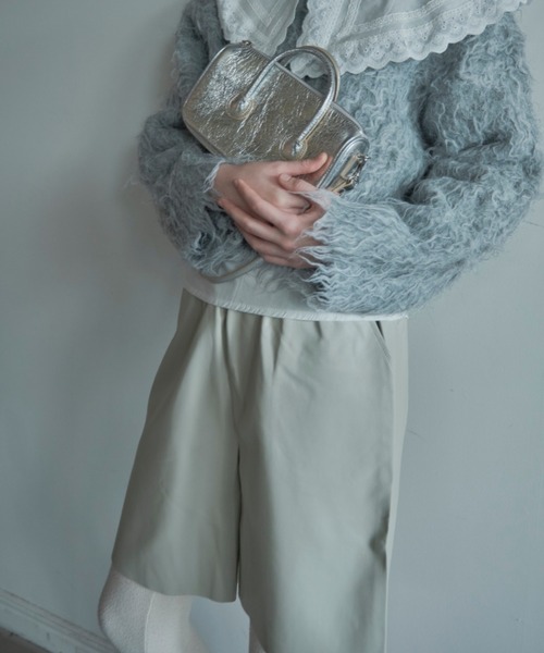 ALORA THE WAY(アロラザウェイ)の「eco leather half pants(その他パンツ・レディース・クリーム/キャメル・MEDIUM/LARGE)」の10枚目の写真