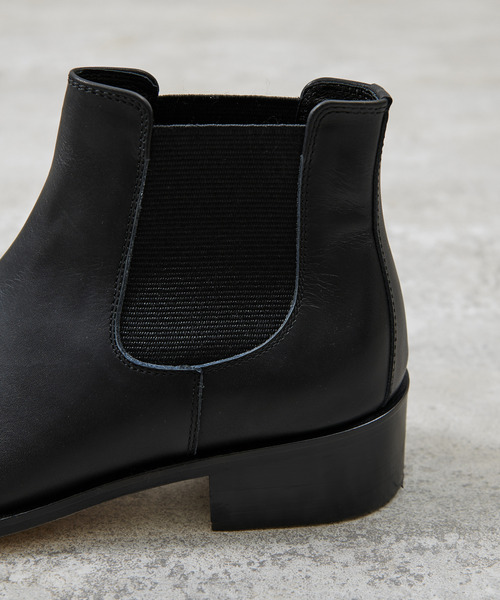 PADRONE(パドローネ)の「PADRONE パドローネ / BL SQUARE SIDE GORE BOOTS キップレザースクエアトゥサイドゴアブーツ 日本製 / PU8777-1102(ブーツ・メンズ・アッシュブラウン/ブラック・42/41/40)」の16枚目の写真