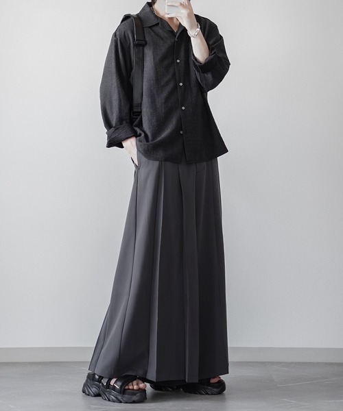 ELLUV/エルヴ】+7cmハイソール PUレザーバックルベルテッド