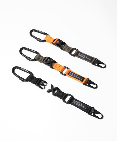 MAKAVELIC（マキャベリック）の「/MAKAVELIC/Unit Key Connectors（キーホルダー・メンズ・ブラック/カーキ/オレンジ・FREE）」の7枚目の写真