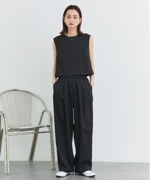 アクリス A-K-R-I-S- オールインワン パンツ ロング ノースリーブ アクリス A-K-R-I-S- オールインワン パンツ ロング ノースリーブ