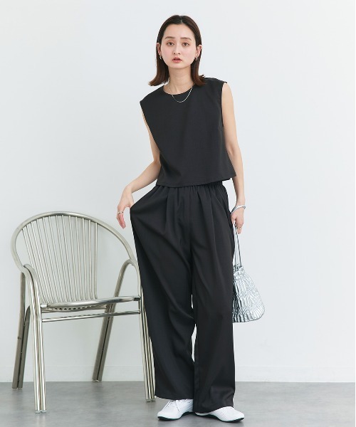 アクリス A-K-R-I-S- オールインワン パンツ ロング ノースリーブ アクリス A-K-R-I-S- オールインワン パンツ ロング