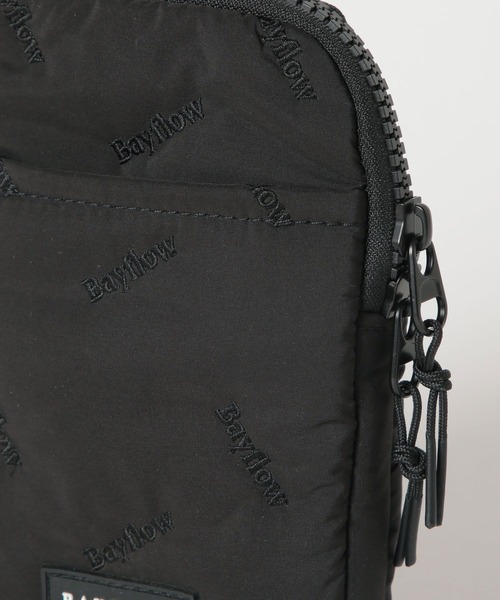 BAYFLOW（ベイフロー）の「刺繍ライトミニショルダー（ショルダーバッグ・レディース・ブラック系/ライトブルー/ブラック/ホワイト系・FREE）」の9枚目の写真