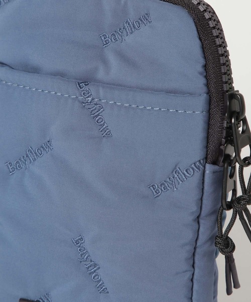 BAYFLOW（ベイフロー）の「刺繍ライトミニショルダー（ショルダーバッグ・レディース・ブラック系/ライトブルー/ブラック/ホワイト系・FREE）」の13枚目の写真