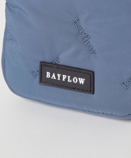 BAYFLOW（ベイフロー）の「刺繍ライトミニショルダー（ショルダーバッグ・レディース・ブラック系/ライトブルー/ブラック/ホワイト系・FREE）」の5枚目の写真
