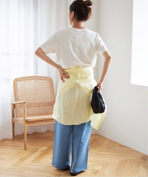 JOURNAL STANDARD relume（ジャーナルスタンダード　レリューム）の「《WEB限定追加2》CITYロゴTEE（Tシャツ/カットソー・レディース・ブラック系その他/ホワイト/ピンク・FREE）」の15枚目の写真