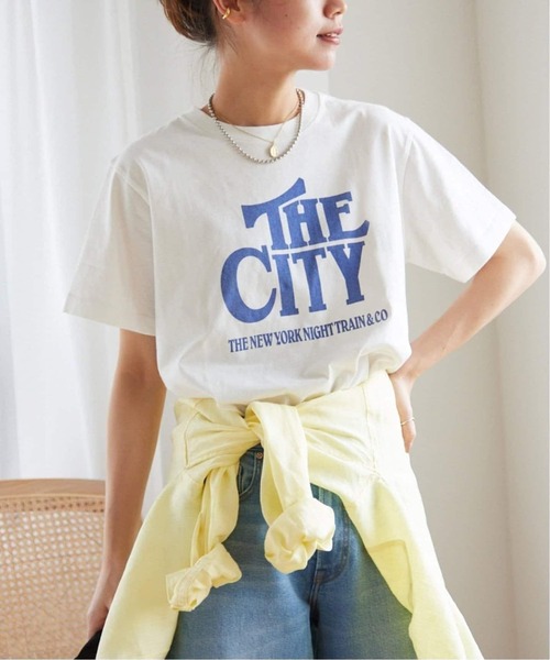 JOURNAL STANDARD relume（ジャーナルスタンダード　レリューム）の「《WEB限定追加2》CITYロゴTEE（Tシャツ/カットソー・レディース・ブラック系その他/ホワイト/ピンク・FREE）」の17枚目の写真