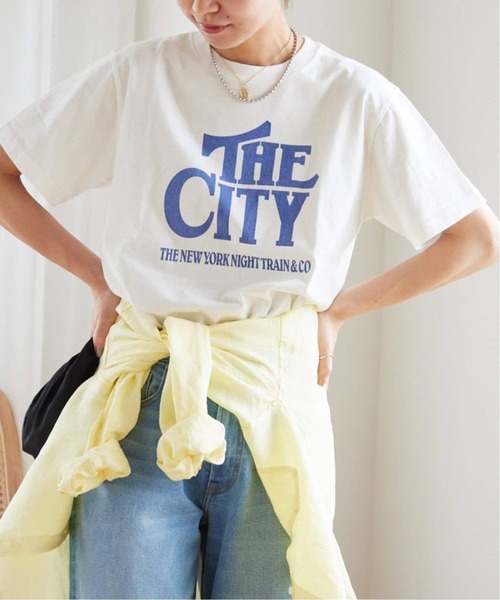 JOURNAL STANDARD relume（ジャーナルスタンダード　レリューム）の「《WEB限定追加2》CITYロゴTEE（Tシャツ/カットソー・レディース・ブラック系その他/ホワイト/ピンク・FREE）」の18枚目の写真