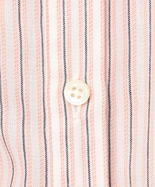 J.PRESS Ladies(J.プレス レディス)の「【洗える・接触冷感】ドビー強撚ストライプ シャツ ブラウス(シャツ/ブラウス・レディース・ネイビー系1/ピンク系1・XS)」の15枚目の写真