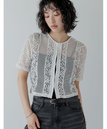 2WAYメッシュレーストップス