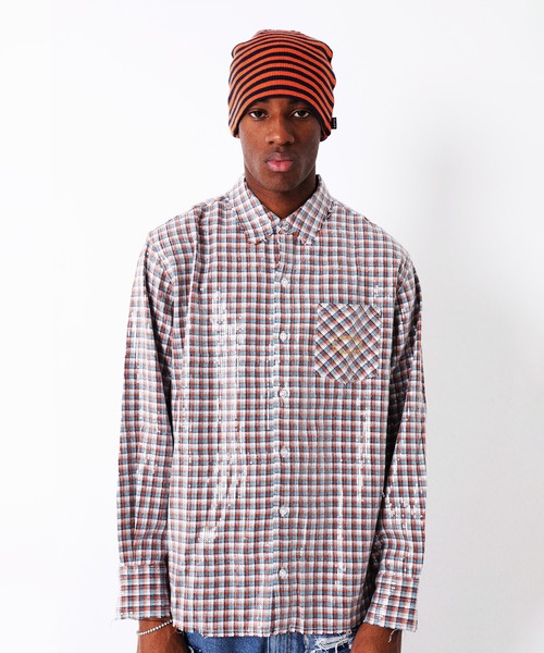 【ゆゆゆ】AFB SPANGLE SS SHIRTS　シャツ Shirts – AFB