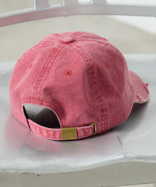 CIAOPANIC TYPY（チャオパニックティピー）の「ピグメントロゴ刺繍CAP（キャップ・レディース・グリーン/レッド/ネイビー/アイボリー・ONE SIZE）」の19枚目の写真