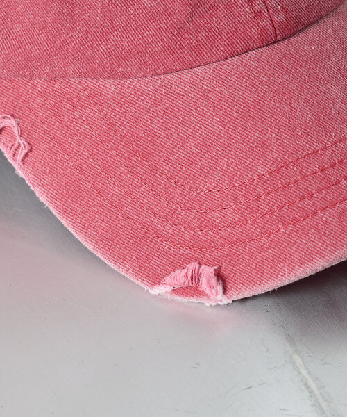 CIAOPANIC TYPY（チャオパニックティピー）の「ピグメントロゴ刺繍CAP（キャップ・レディース・グリーン/レッド/ネイビー/アイボリー・ONE SIZE）」の22枚目の写真