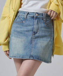 ストレッチデニムミニスカート