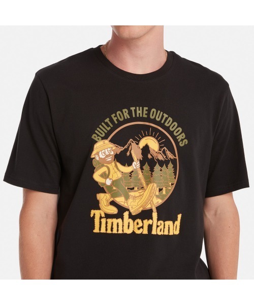 Timberland（ティンバーランド）の「半袖 グラフィック Tシャツ ユニセックス（Tシャツ/カットソー・メンズ・ブラック・X-LARGE/SMALL/LARGE/MEDIUM）」の3枚目の写真