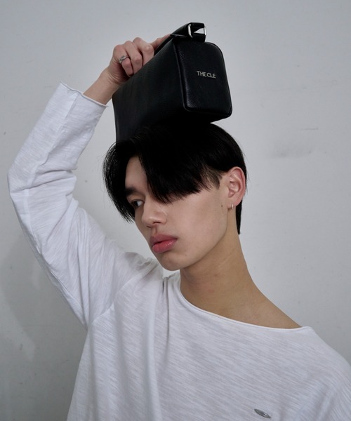 THE CLE(ザクレ)の「BOX BAG(ハンドバッグ・メンズ・アイボリー/ブラック・FREE)」の18枚目の写真