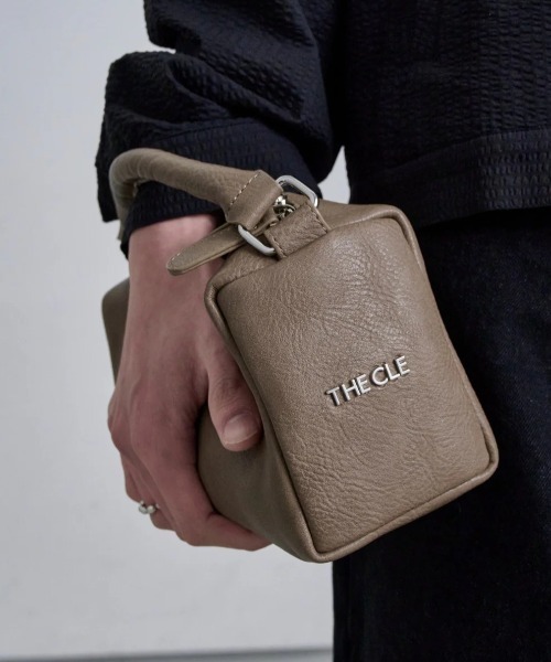 THE CLE（ザクレ）の「BOX BAG / ボックスバッグ（ハンドバッグ・メンズ・アイボリー/ブラック・FREE）」の12枚目の写真