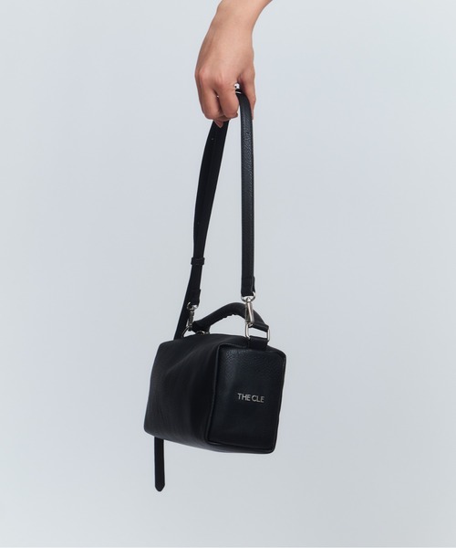 【未使用品】THE CLE ザクレ　BOX BAG ユニセックス　ブラウン 未使用品】THE CLE ザクレ BOX BAG ユニセックス ブラウン