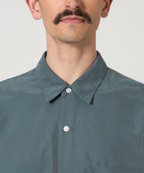 Steven Alan スティーブンアラン 半袖 シャツ Mサイズ 緑 日本製 8100024Y0024_m1_a041.jpg