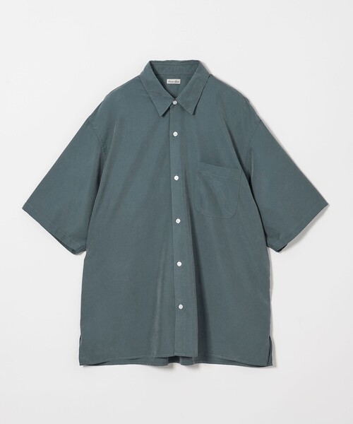セール】＜Steven Alan＞ ドレープ レギュラーカラー ショート