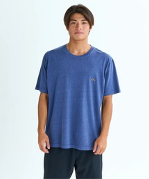 MW ATS ST/クイックシルバーレギュラーフィットワンポイント半袖Tシャツ